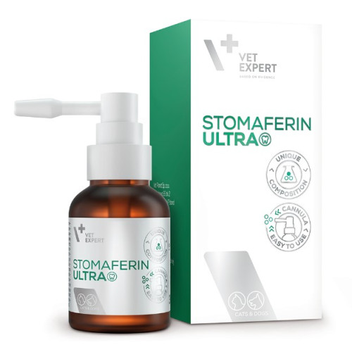 Гель Vet Expert Stomaferin Ultra для поддержания здоровья полости рта, 30 мл