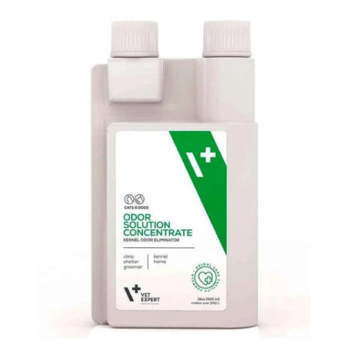 Знищувач запаху від тварин у розплідниках VetExpert Kennel Odor Eliminator (концентрат), 500 мл