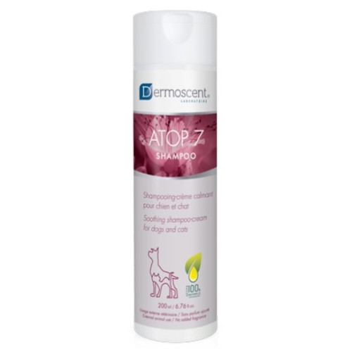 Шампунь DERMOSCENT ATOP-7 Shampoo – для собак и кошек, уход при аллергии, атопическом дерматите, 200 мл