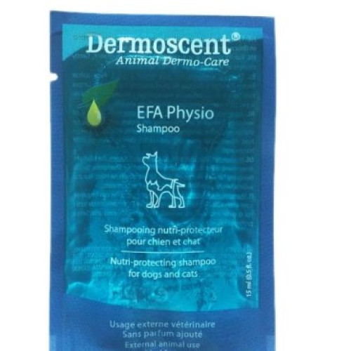 Живильний та захисний шампунь EFA Physio Shampoo для собак та котів, саше (20х15мл)