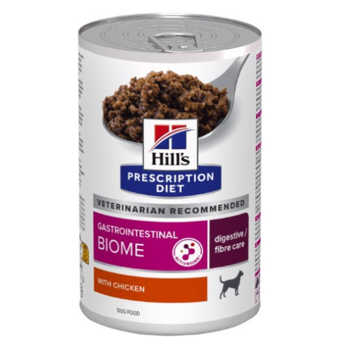 Влажный корм для собак Hill’s PRESCRIPTION DIET Gastrointestinal Biome при заболеваниях желудочно-кишечного тракта, 370 г