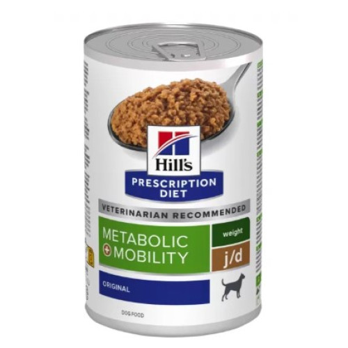 Влажный корм для собак Hill’s PRESCRIPTION DIET Metabolic + Mobility снижение веса и поддержка суставов, 370 г