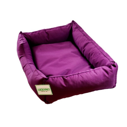Лежак Маркиз №1 "Lucky Pet" для собак, фиолетовый, 40х50х16см
