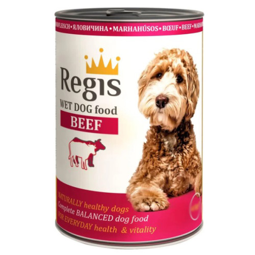 Влажный корм для собак Regis с говядиной 1.24 кг