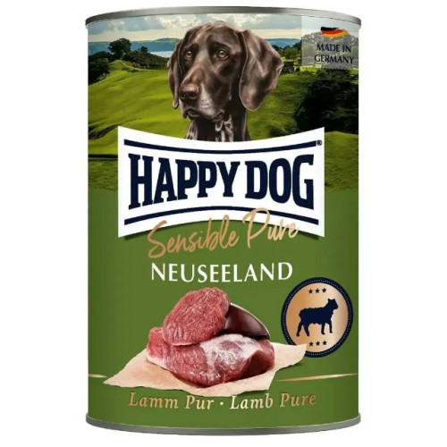 Влажный корм для собак Happy Dog Sens Pure Lamm с ягненком 200 (г)