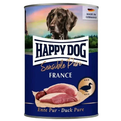 Влажный корм для собак Happy Dog Sens Pure Ente с уткой 200 (г)