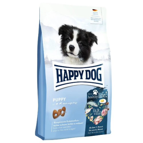Сухой корм Happy Dog Fit and Vital Puppy для щенков от 1 до 12 месяцев 18 кг