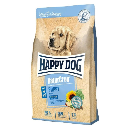 Сухой корм для щенков всех пород Happy Dog NaturCroq Puppy 4 (кг)