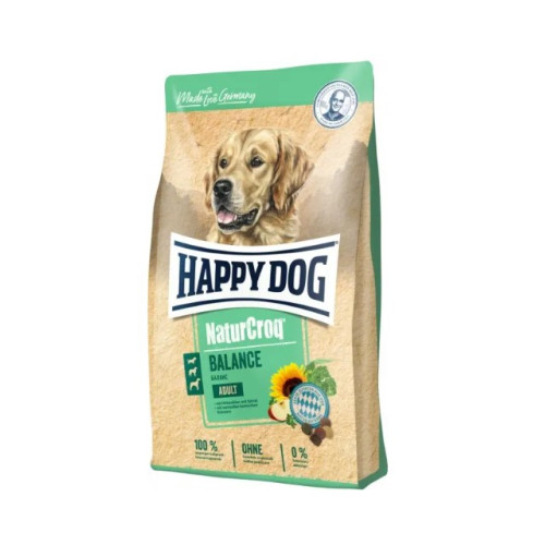Сухой корм для собак с чувствительным пищеварением Happy Dog NaturCroq Balance, с птицей и сыром 15 (кг)