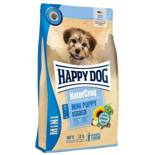 Сухой корм для щенков Happy Dog NaturCrog Mini Puppy 4 кг
