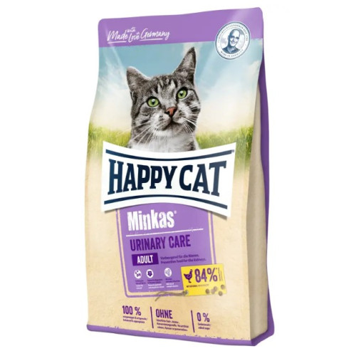 Сухий корм для кішок для профілактики сечокам'яної хвороби Happy Cat Minkas Urinary Care Geflugel, з птахом 1.5 (кг)