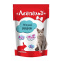 Вологий корм для котів ТМ Леопольд М'ясний Раціон з кроликом, 100г х 24шт/уп.