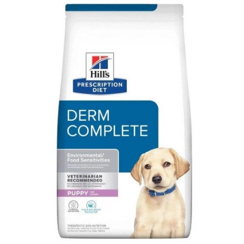 Сухой корм для щенков Hill's PD Derm Complete Puppy при пищевой аллергии и дерматите