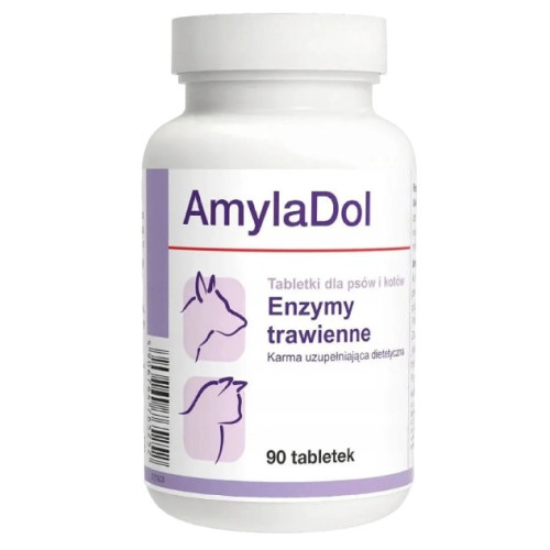 Вітамінно-мінеральна добавка Dolfos AmylaDol при захворюваннях підшлункової залози, 90 таблеток