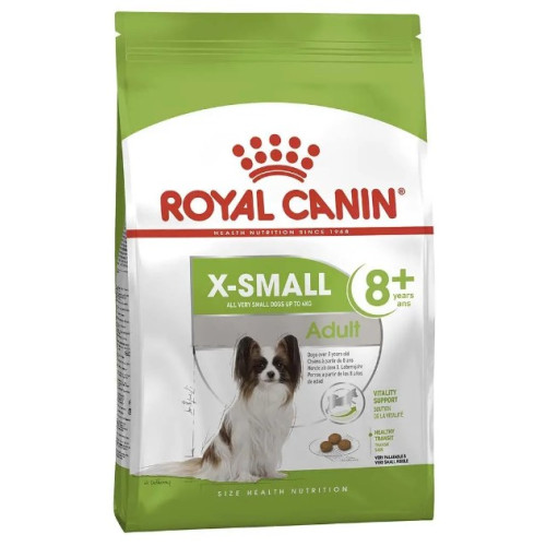 Сухой корм для собак миниатюрных пород Royal Canin X-Small Adult  8+ старше 8 лет, 3 кг