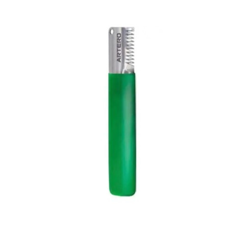 Нож для тримминга собак Artero Stripping Green 9 зубьев, зеленый