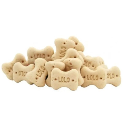 Бісквітне печиво для собак Lolopets ванільні кісточки S, 3 кг