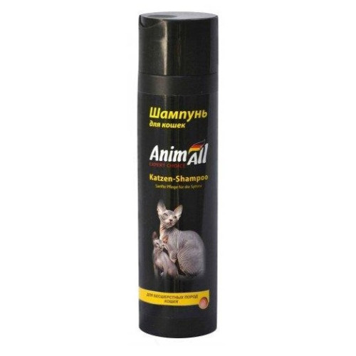 Шампунь AnimAll Katzen Shampoo для безшерстих кішок 250 мл
