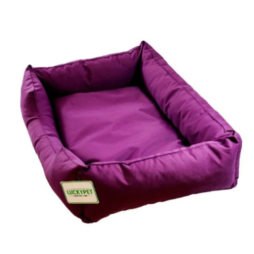Лежак Маркіз №4 Lucky Pet для собак, фіолетовий, 60x90x22 см