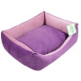 Лежак Лира №3 "Lucky Pet" для собак и кошек, фиолетовый, 60х80х20 см