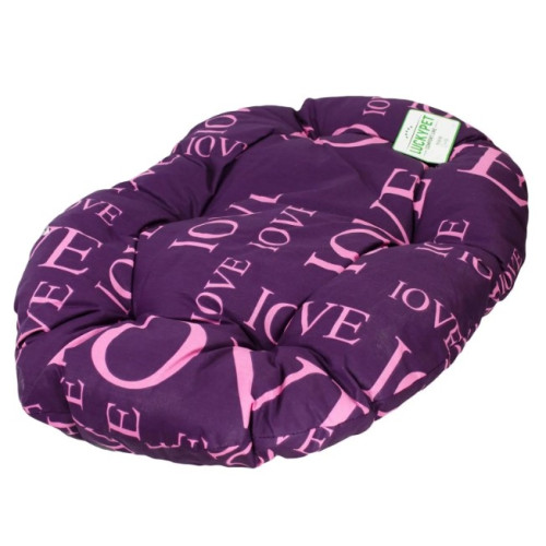 Лежак-подушка Дрема №1 "Lucky Pet" для собак и кошек, фиолетовый, 45х60 см