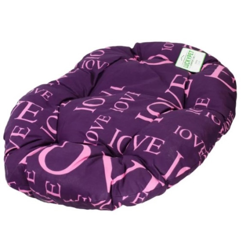 Лежак-подушка Дрема №4 "Lucky Pet" для собак и кошек, фиолетовый, 60х90 см