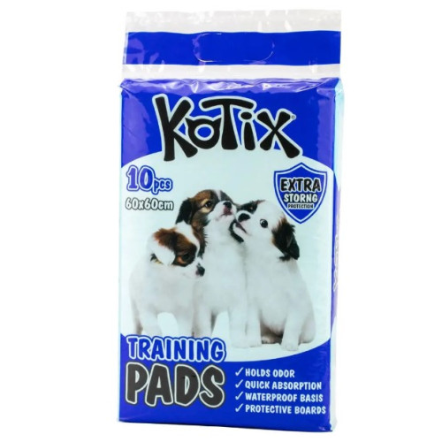 Пелюшки для собак Kotix Premium 60x60 см 10 шт