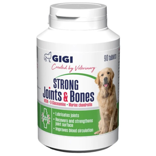 Препарат Gigi Joints & Bones для зміцнення та відновлення суглобів у собак №90