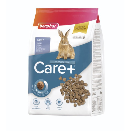 Корм для кроликов Beaphar Care+ Rabbit 1.5 (кг)