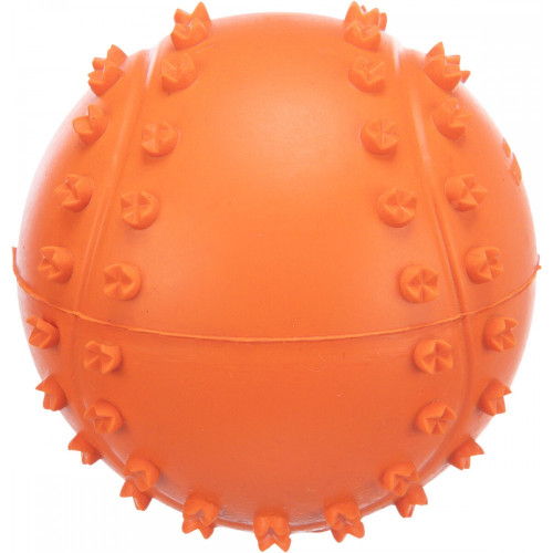 Trixie Мяч резиновый с пищалкой 9 см