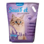 Наполнитель силикагелевый Природа Sani Pet - для кошачьего туалета с ароматом лаванды, 7,6 л