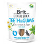 Лакомства для собак Brit Dental Stick Teeth & Gums здоровые десна и зубы, ромашка и шалфей, 7 шт, 251 г