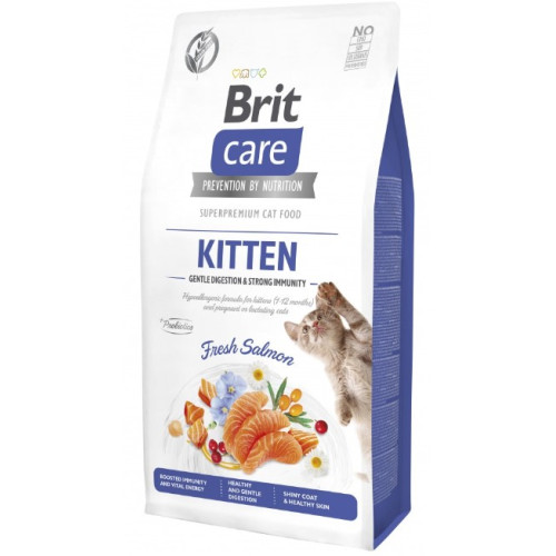 Сухий корм Brit Care Cat by Nutrition Kitten Gentle Digestion Strong Immunity для кошенят 7 кг