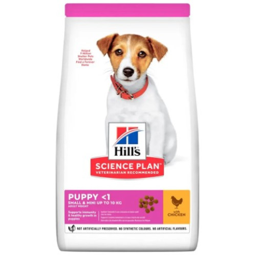 Сухий корм для цуценят Hill’s Science Plan Puppy Smal&Mini з куркою, 1,5 кг