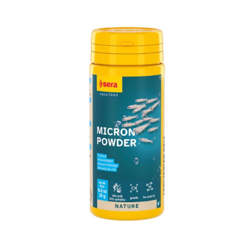 Корм для мальков аквариумных рыб Sera Micron Nature - 50 мл