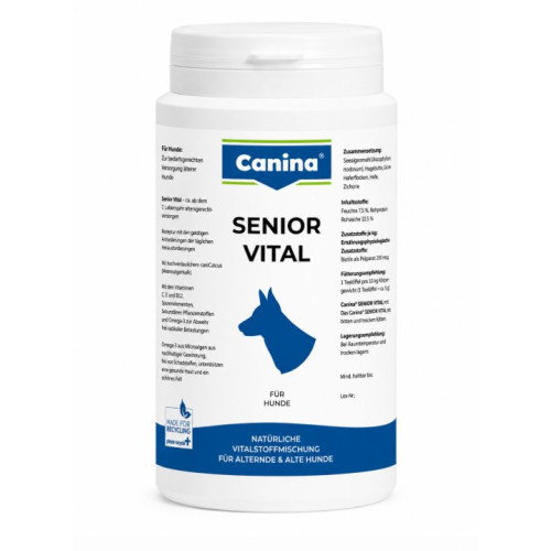 Мінеральний комплекс Canina Senior Vital для собак похилого віку старше 7 років, 250 г