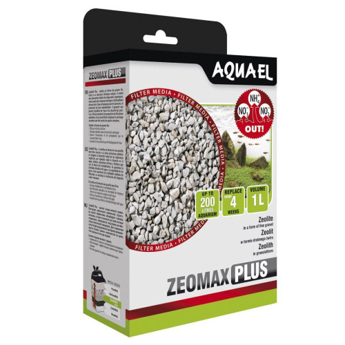 Наповнювач для фільтра Aquael "ZeoMax Plus", цеоліт, 1 л