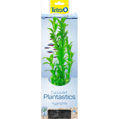 Декоративна рослина для акваріума Tetra DecoArt Plant HYGROPHILA, пластикова, зелена, розмір L, 30см