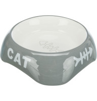 Миска для кошек Trixie CAT керамическая 13см 0.2л 