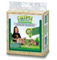 Гигиенический наполнитель для грызунов Chipsi «Green apple» - опилки, 15 л