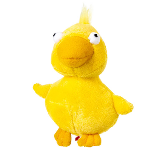 Игрушка для собак Утка с пищалкой GiGwi Plush, плюш, искусственный / ткань, МТХ, 11 см