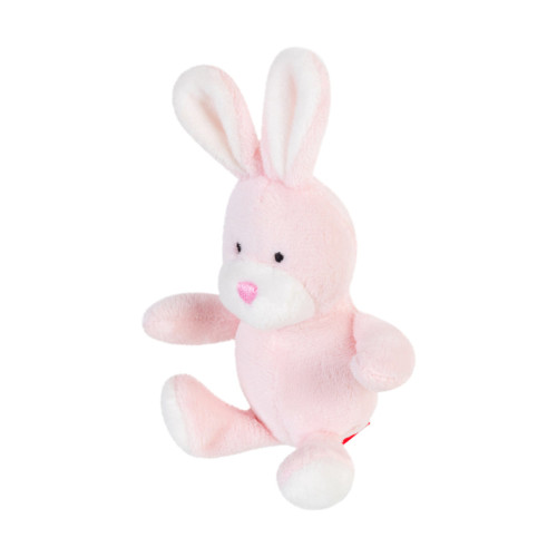 Игрушка для собак Заяц с пищалкой GiGwi Plush, плюш, 11 см