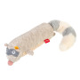 Игрушка для собак Енот с пищалкой GiGwi Plush, 17 см