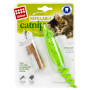 Іграшка для кішок Мишка гумова GiGwi Refillable Catnip, 16,5 см