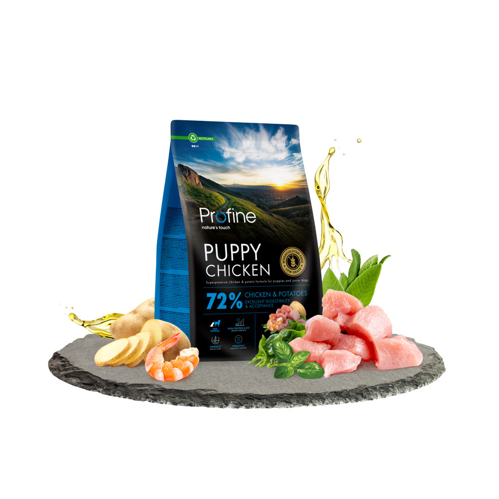 Profine puppy chicken & potatoes outlet
