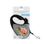 Поводок-рулетка для собак WAUDOG R-leash, рисунок "Милитари", M, до 25 кг, 5 м, светоотражающая лента