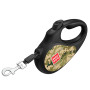 Поводок-рулетка для собак WAUDOG R-leash, рисунок "Милитари", M, до 25 кг, 5 м, светоотражающая лента
