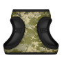 Шлея для собак м'яка WAUDOG Clothes з QR паспортом, "Мілітарі", S2, В 46-50 см, С 43-45 см