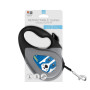 Поводок-рулетка для собак WAUDOG R-leash, рисунок "Патрон", L, до 50 кг, 5 м, светоотражающая лента