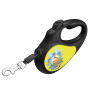 Поводок-рулетка для собак WAUDOG R-leash, рисунок "Рик и Морти 2", светоотражающая лента, M, до 25 кг, 5 м